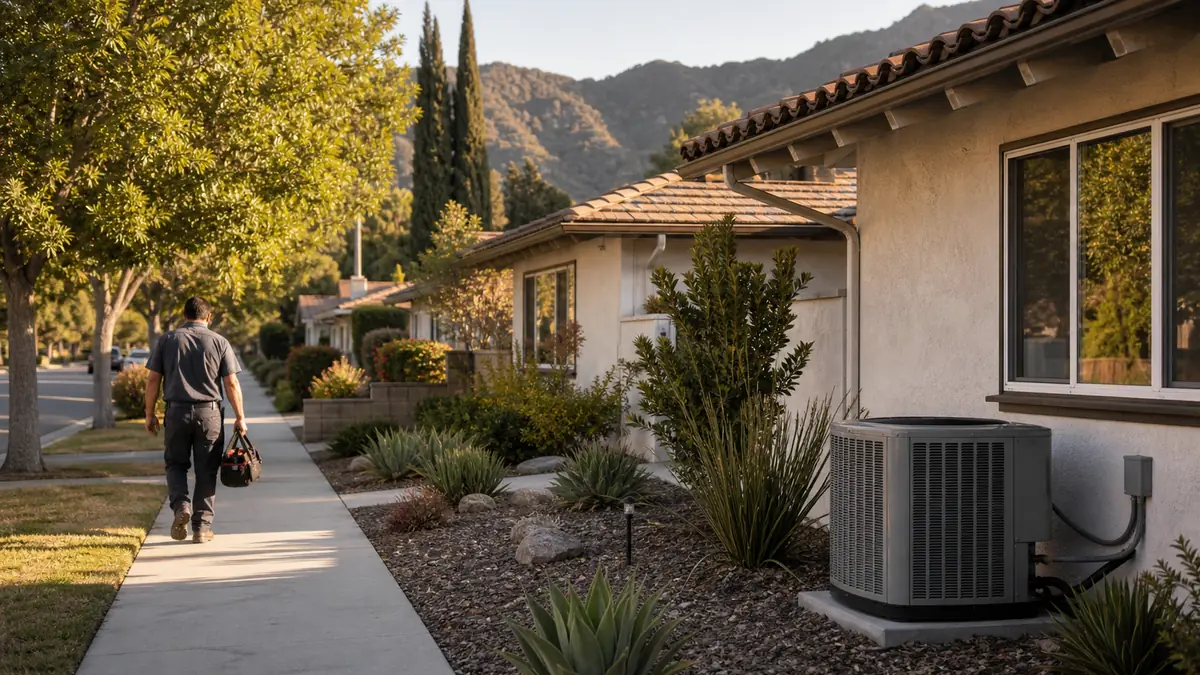 Carrier service in the Mayfair neighborhood of Alhambra in ZIP 91801